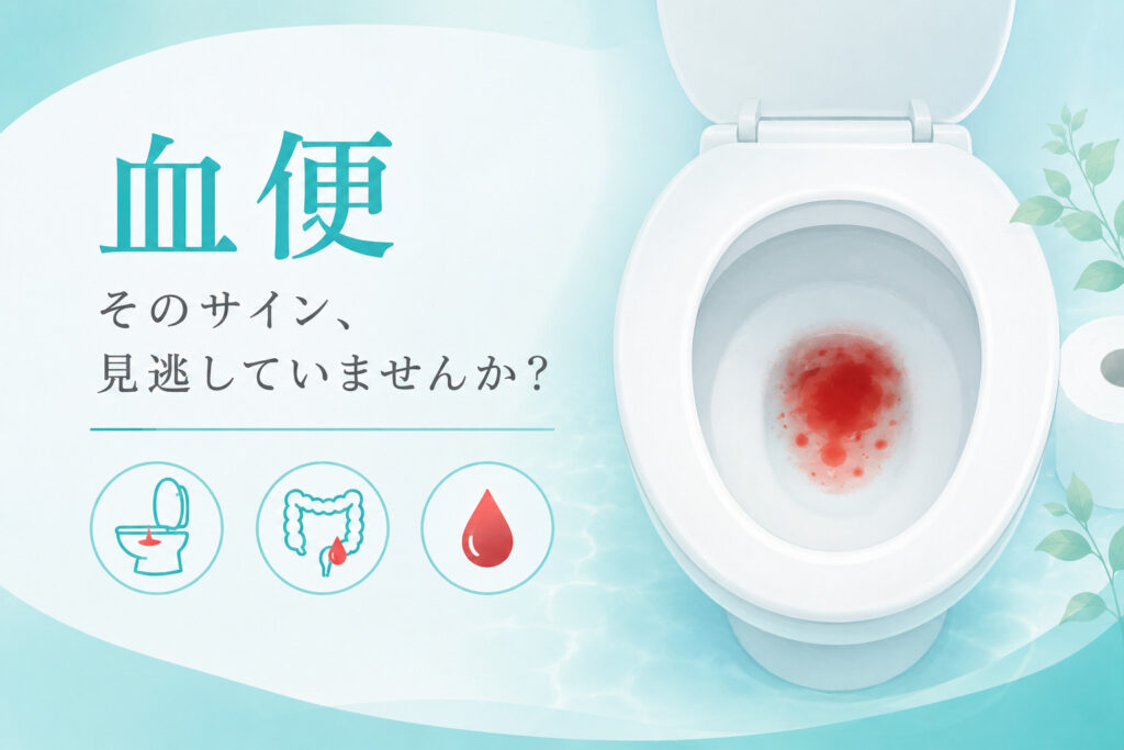 血便のアイキャッチ画像